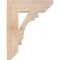 Ekena Millwork Merced Slat Smooth Bracket, Douglas Fir, 3 1/2"W x 14"D x 18"H BKT04X14X18MRC06SDF - alternate 4